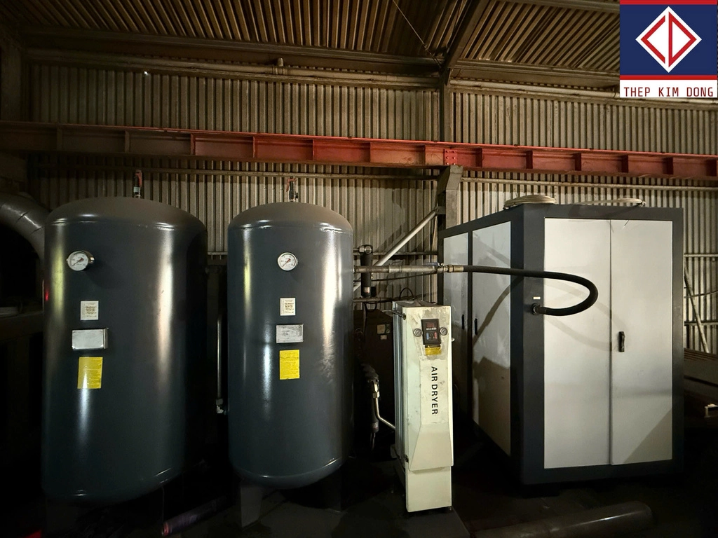 Hình ảnh hệ thống khí nén giàu Nitơ