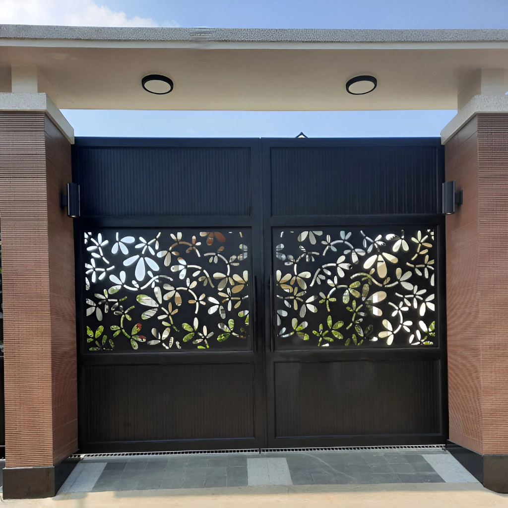 Tổng hợp các mẫu cửa thép CNC đẹp nhất 2024