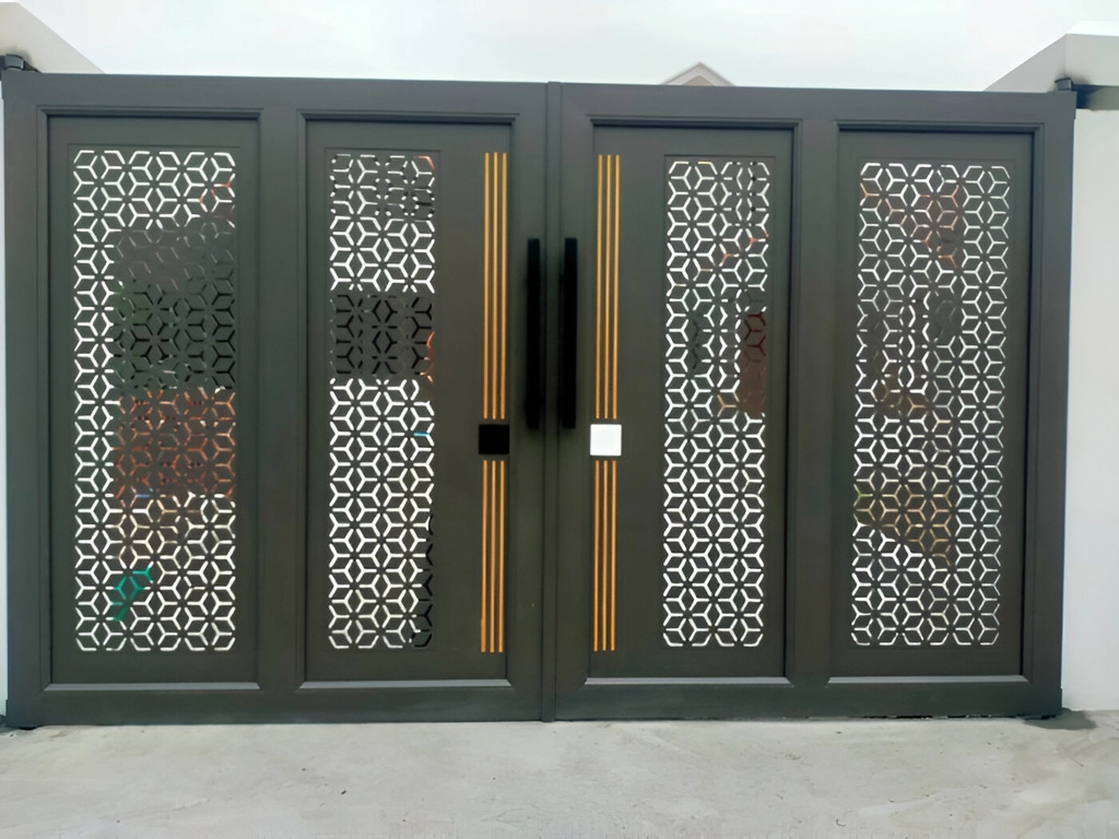 Tổng hợp các mẫu cửa thép CNC đẹp nhất 2024