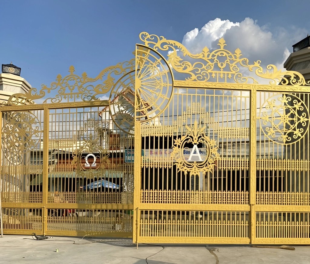 Tổng hợp các mẫu cửa thép CNC đẹp nhất 2024