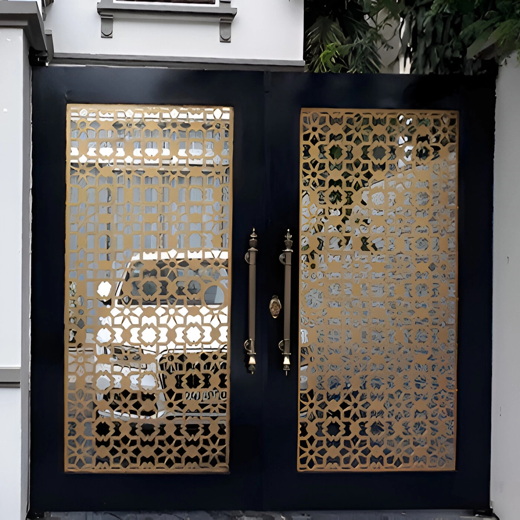 Tổng hợp các mẫu cửa thép CNC đẹp nhất 2024