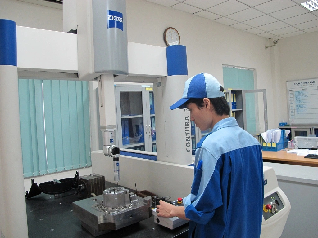 Hệ thống các thiết bị hoàn thiện và kiểm tra chất lượng