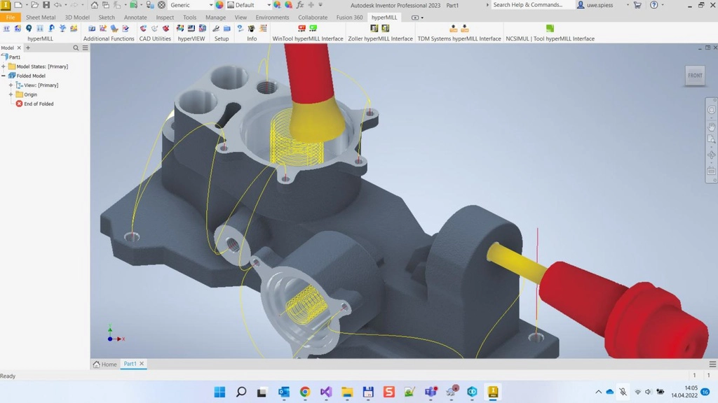 Phần mềm lập trình gia công CNC Hypermill