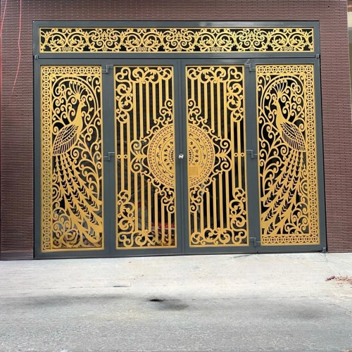 Cửa cổng thép CNC - KD200