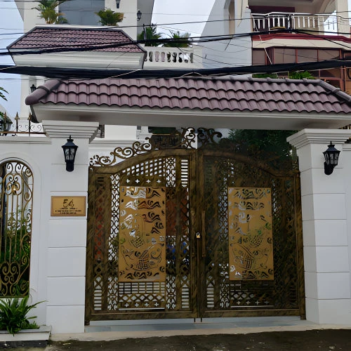 Cửa Thép Trang Trí CNC - KD041