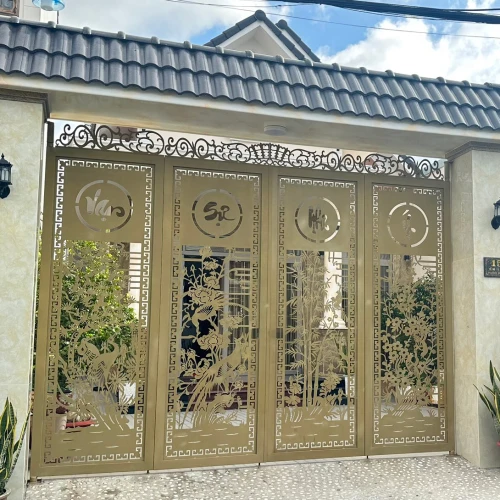 Cửa Thép Trang Trí CNC - KD123