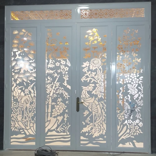 Cửa Thép Trang Trí CNC - KD145