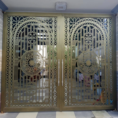 Cửa Thép Trang Trí CNC - KD146