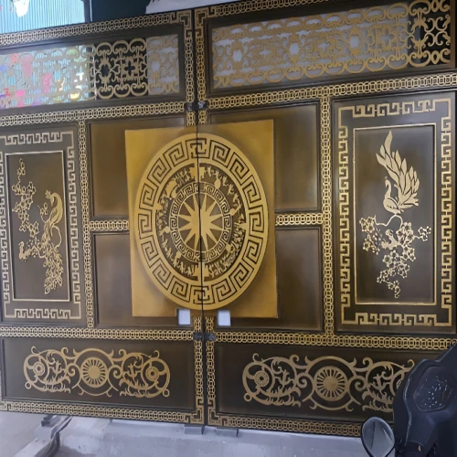 Cửa Thép Trang Trí CNC - KD147