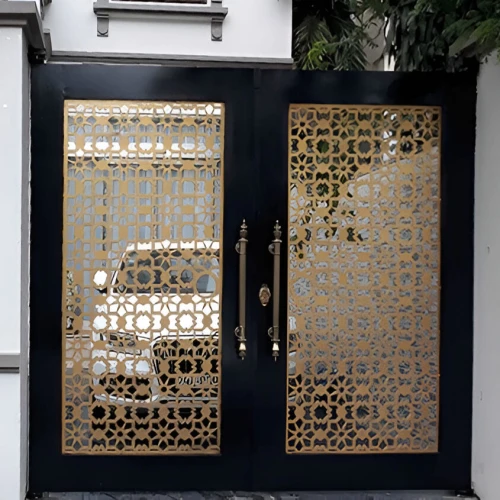 Cửa Thép Trang Trí CNC - KD167