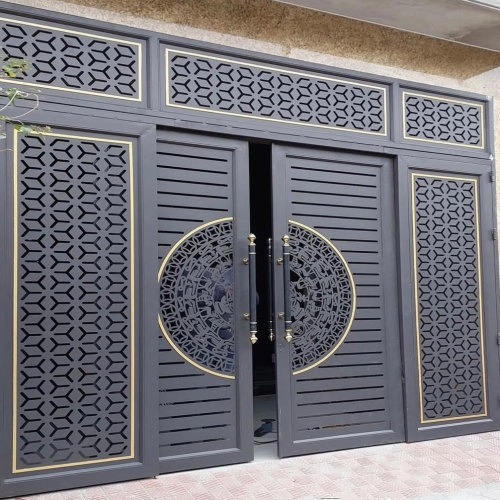 Cửa Thép Trang Trí CNC - KD173