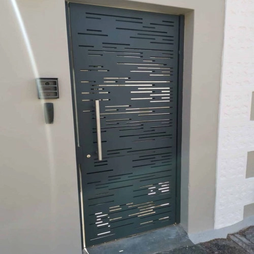 Cửa Thép - Cổng phụ Trang Trí CNC - KD175