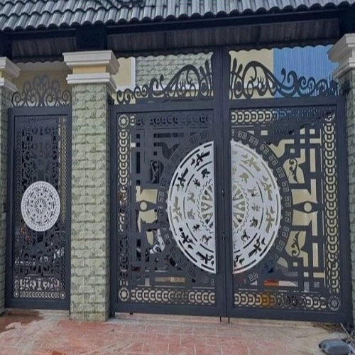 Cửa Thép Trang Trí CNC - KD181