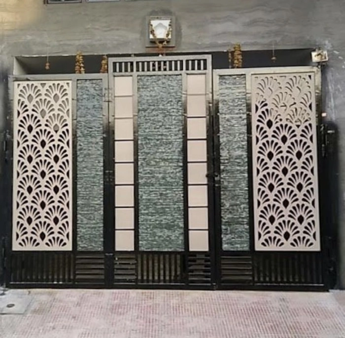 Cửa Thép Trang Trí CNC - KD187