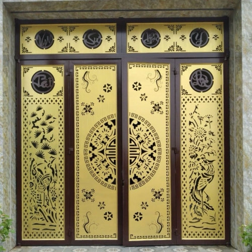 Cửa Thép Trang Trí CNC - KD192