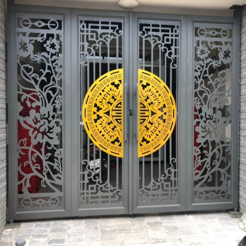 Cửa Thép Trang Trí CNC - KD205