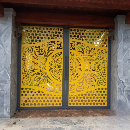 Cửa Thép Trang Trí CNC - KD206