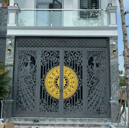 Cửa Thép Trang Trí CNC - KD213