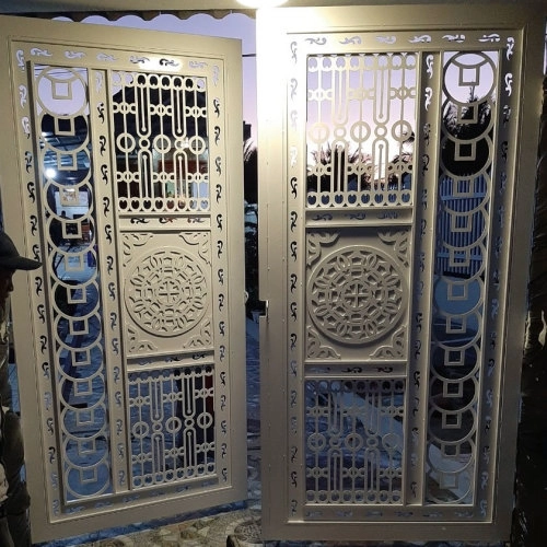 Cửa Thép Trang Trí CNC - KD218