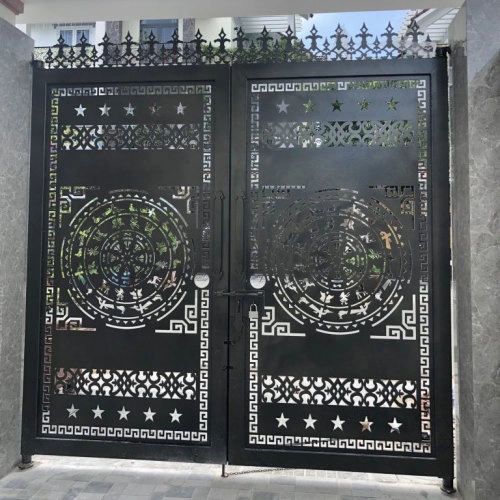 Cửa Thép Trang Trí CNC - KD220