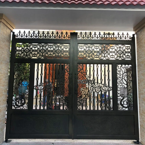 Cửa Thép Trang Trí CNC - KD221