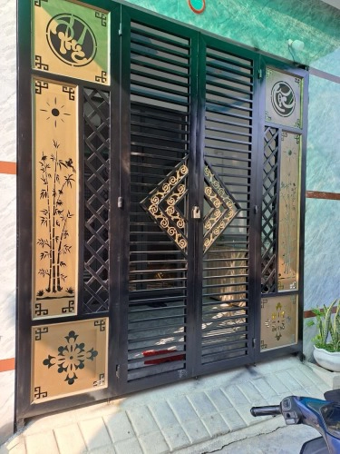 Cửa Thép Trang Trí CNC - KD223