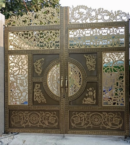 Cửa Thép Trang Trí CNC - KD226