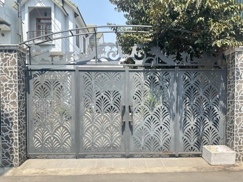 Cửa Thép Trang Trí CNC - KD227