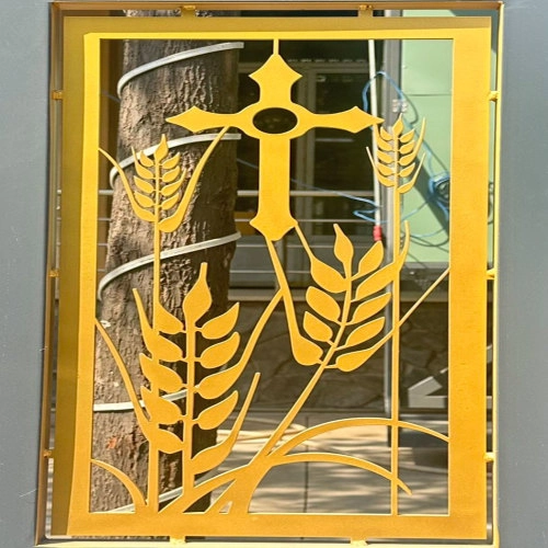 Ô trang trí hàng rào thép cắt CNC - KD198