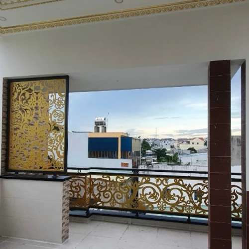 Lan can vách ngăn trang trí CNC - KD151